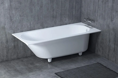 Ванна из искусственного камня Salini ORNELLA 170x75 102311MN S-Sense покраска по RAL снаружи, матов Ванна из искусственного камня Salini ORNELLA 170x75 102311MN S-Sense покраска по RAL снаружи, матов