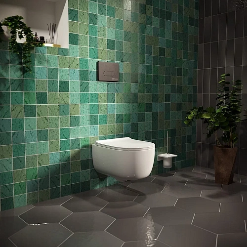 Комплект инсталляции BERGES NOVUM525, с клавишей смыва D5 Soft Touch черная, унитазом EGO Rimless и сиденьем Toma Slim SO 047235 Комплект инсталляции BERGES NOVUM525, с клавишей смыва D5 Soft Touch черная, унитазом EGO Rimless и сиденьем Toma Slim SO 047235