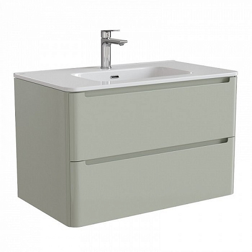 Тумба с раковиной IDDIS Edifice 80 подвесная фисташково-серая (EDI80G0i95K) Тумба с раковиной IDDIS Edifice 80 подвесная фисташково-серая (EDI80G0i95K)