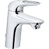 Картинка анонса товара «смеситель для раковины grohe eurostyle с цепочкой, хром (23566003)»