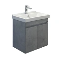 Тумба раковина Comforty Осло-60 00-00000835 бетон светлый раковина Fest 60 F01 Тумба раковина Comforty Осло-60 00-00000835 бетон светлый раковина Fest 60 F01