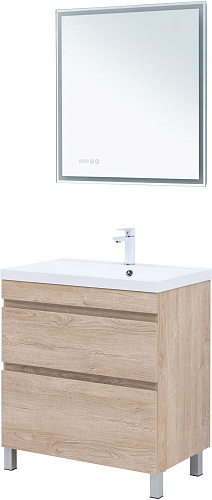 Тумба под раковину Aquanet Нота New 75 00344143 дуб светлый Тумба под раковину Aquanet Нота New 75 00344143 дуб светлый