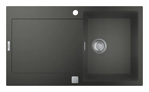 Кухонная мойка GROHE K500 с одной чашей, 860 x 500 мм, серый гранит (31644AT0) Кухонная мойка GROHE K500 с одной чашей, 860 x 500 мм, серый гранит (31644AT0)