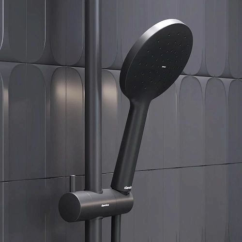 Душевая система Damixa Jupiter 977780300 черный Душевая система Damixa Jupiter 977780300 черный