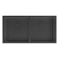 Кухонная мойка Lemark PRORAN 900 с двумя чашами из нержавеющей стали, черный матовый 9932140 Кухонная мойка Lemark PRORAN 900 с двумя чашами из нержавеющей стали, черный матовый 9932140