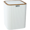Картинка анонса товара «корзина для мусора fixsen white wood (fx-402-6) 5 л»