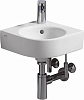 Картинка анонса товара «раковина geberit renova nr.1 comprimo 32x32 276132 276132000»