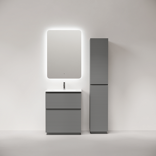 Тумба под раковину SANCOS Folk Floor FL70FES 690х445х850 Ergraut soft, напольная Тумба под раковину SANCOS Folk Floor FL70FES 690х445х850 Ergraut soft, напольная