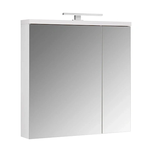 Зеркальный шкаф Aquaton Брук 80 белый 1A200602BC010 Зеркальный шкаф Aquaton Брук 80 белый 1A200602BC010
