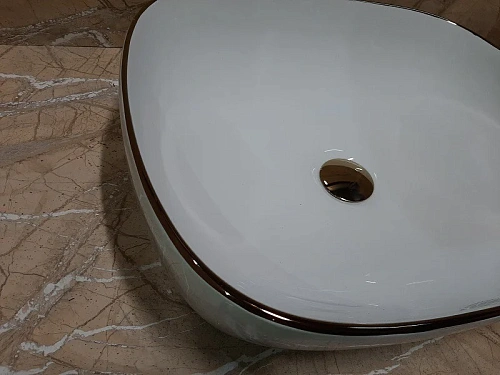 Раковина CeramaLux D1302H011-1 Раковина CeramaLux D1302H011-1