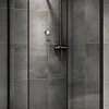 Душевой уголок ABBER Immer Offen AG67128B 120x80 см универсальный, профиль черный, стекло прозрачное Душевой уголок ABBER Immer Offen AG67128B 120x80 см универсальный, профиль черный, стекло прозрачное