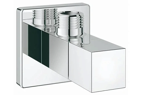 Вентиль угловой 1/2 дюйма GROHE Eurocube, хром (22013000) Вентиль угловой 1/2 дюйма GROHE Eurocube, хром (22013000)