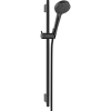 Душевой гарнитур Hansgrohe Vernis Blend 100 2jet, со штангой 65 см 26423670, матовый черный Душевой гарнитур Hansgrohe Vernis Blend 100 2jet, со штангой 65 см 26423670, матовый черный