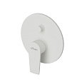 Смеситель для душа CEZARES NAUTIC-VDIM-BIO встраиваемый с переключателем, белый матовый