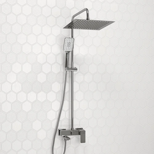 Душевая система WasserKRAFT A177.118.126.010.CH хром Душевая система WasserKRAFT A177.118.126.010.CH хром