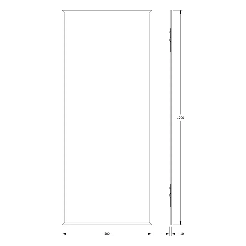 Зеркало Evoform Comfort BY 0939 50 х 120 см с фацетом 15 мм Зеркало Evoform Comfort BY 0939 50 х 120 см с фацетом 15 мм