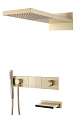 Душевая система Boheme ZODIAC GOLD встраиваемая 132-2-G Душевая система Boheme ZODIAC GOLD встраиваемая 132-2-G