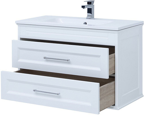 Тумба под раковину Aquanet Бостон М 80 белый 00209677 Тумба под раковину Aquanet Бостон М 80 белый 00209677