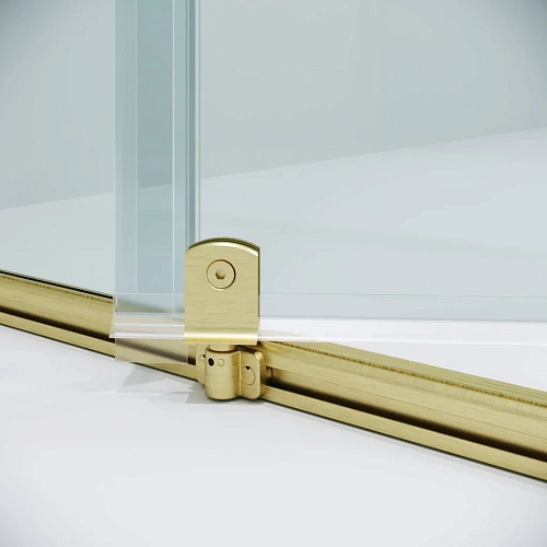 Душевая дверь Niagara Nova NG-45-12ASG (120х195) распашная, золото сатин, стекло прозрачное Душевая дверь Niagara Nova NG-45-12ASG (120х195) распашная, золото сатин, стекло прозрачное