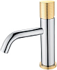 Картинка анонса товара «смеситель для раковины boheme stick chrome touch gold 121-crg.2»