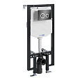 Детальная картинка товара «инсталляция для унитаза wasserkraft vils 56tlt.010.me.pb01 с клавишей смыва черный»