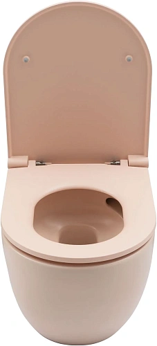 Унитаз подвесной Allen Brau Reality 4.32015.SM сиденье с микролифт розовый Унитаз подвесной Allen Brau Reality 4.32015.SM сиденье с микролифт розовый