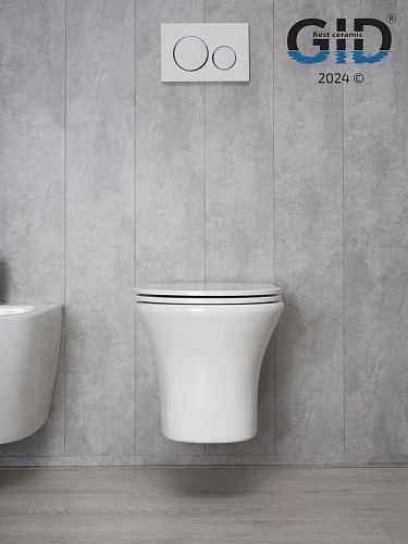 Унитаз подвесной Gid Tr2101 62232Y белый 49x36x36 с крышкой микролифт Унитаз подвесной Gid Tr2101 62232Y белый 49x36x36 с крышкой микролифт