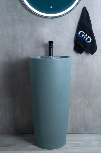 Раковина Gid Nb131gm 81116 напольная зеленая хаки 40x40x84 Раковина Gid Nb131gm 81116 напольная зеленая хаки 40x40x84