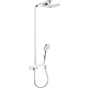 Картинка анонса товара «душевая система hansgrohe raindance select e showerpipe 300 2jet ecosmart 9 л/мин showertablet selec 27283400.»