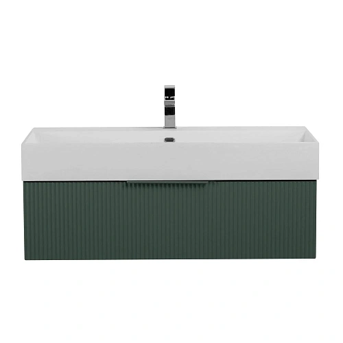 Тумба под раковину CEZARES PREMIUM 55425 Plisse Verde opaco 1200x440 подвесная Тумба под раковину CEZARES PREMIUM 55425 Plisse Verde opaco 1200x440 подвесная