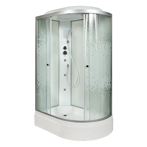 Душевая кабина Dto L720L (L720LGM+EL) 120x80 см с гидромассажем и электрикой Душевая кабина Dto L720L (L720LGM+EL) 120x80 см с гидромассажем и электрикой