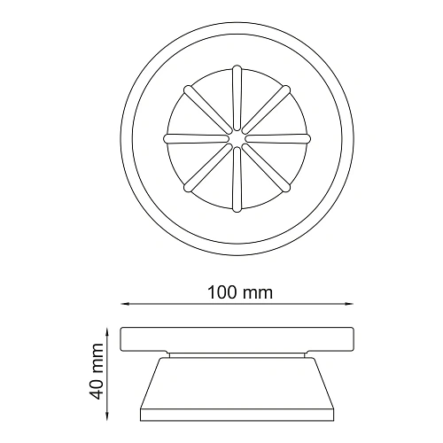 Мыльница WasserKRAFT Donau K-2429 хром Мыльница WasserKRAFT Donau K-2429 хром
