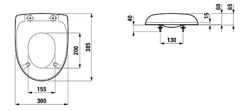 Крышка-сиденье Laufen Florakids 8.9103.1.300.000.1 Крышка-сиденье Laufen Florakids 8.9103.1.300.000.1