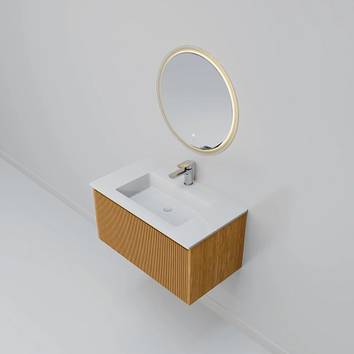 Комплект мебели ArtDecco Elizabeth 80 AEL08W11S1MF белый дуб Комплект мебели ArtDecco Elizabeth 80 AEL08W11S1MF белый дуб