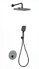 Душевая система Wonzon &amp; Woghand с термостатом, встраиваемая, темный графит (WW-D2017-A-BGG)
