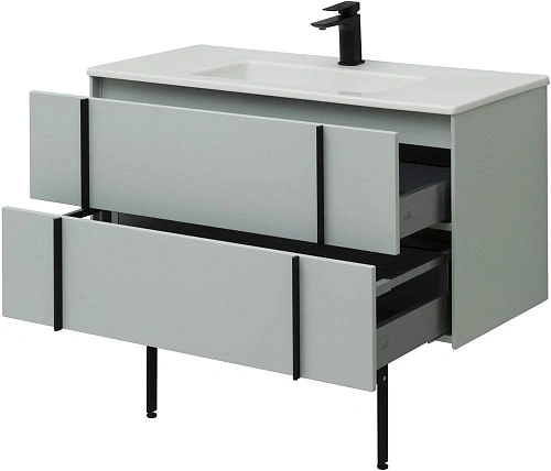 Тумба под раковину Allen Brau Reality 1.32007.PWM 100 рapyrus white matt Тумба под раковину Allen Brau Reality 1.32007.PWM 100 рapyrus white matt