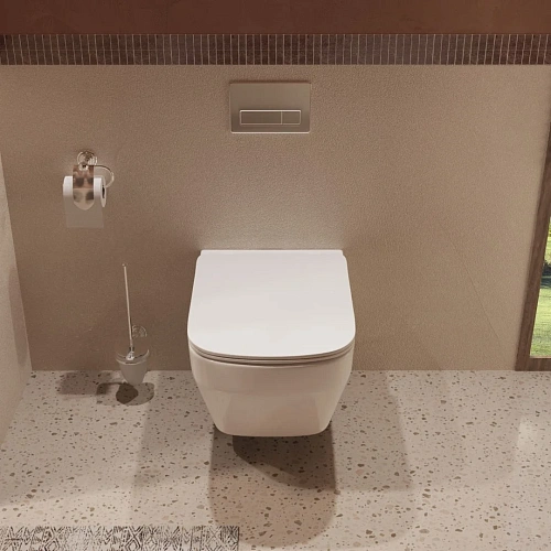 Унитаз подвесной Vincea Tornado Edge VT1-38T, цвет белый, ультратонкое soft-close сиденье Унитаз подвесной Vincea Tornado Edge VT1-38T, цвет белый, ультратонкое soft-close сиденье