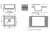 Кухонная мойка GranFest Quadro Q-560 топаз топаз