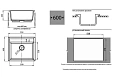 Кухонная мойка GranFest Quadro Q-560 топаз топаз Кухонная мойка GranFest Quadro Q-560 топаз топаз