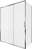 Картинка анонса товара «душевой уголок aquanet pleasure evo 160x90 ae65-160x90-ct профиль хром, прозрачное стекло»