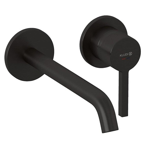 Смеситель для раковины Kludi NOVA FONTE 20245N215 настенный для внутренней части 38243 оружейная сталь Смеситель для раковины Kludi NOVA FONTE 20245N215 настенный для внутренней части 38243 оружейная сталь