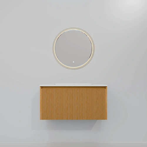 Комплект мебели ArtDecco Elizabeth 80 AEL08W11S1M0 белый дуб Комплект мебели ArtDecco Elizabeth 80 AEL08W11S1M0 белый дуб