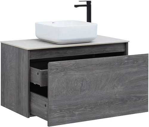 Тумба под раковину Aquanet Nova Lite 90 дуб рошелье (1 ящик) 00242269 Тумба под раковину Aquanet Nova Lite 90 дуб рошелье (1 ящик) 00242269