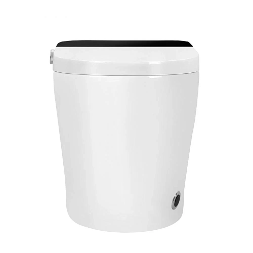 Унитаз SMART ABBER Bequem AC1116S приставной с функцией биде белый с крышкой микролифт Унитаз SMART ABBER Bequem AC1116S приставной с функцией биде белый с крышкой микролифт