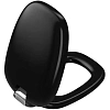Крышка-сиденье VitrA Plural 126-083-009 микролифт, матовая черная