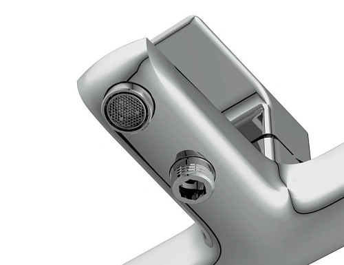 Смеситель для ванны Cersanit GEO (A63040) однорычажный 63040 Смеситель для ванны Cersanit GEO (A63040) однорычажный 63040