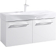Тумба под раковину AQWELLA Милан Mil.01.10/W цвет белый с дверцами Тумба под раковину AQWELLA Милан Mil.01.10/W цвет белый с дверцами