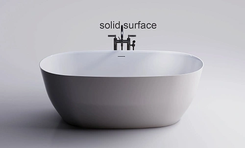 Ванна отдельностоящая Astra-Form Атрия 01010065 с интегрированным переливом, Solid Surface 1600х750 Ванна отдельностоящая Astra-Form Атрия 01010065 с интегрированным переливом, Solid Surface 1600х750