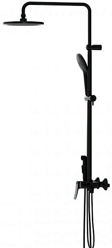 Душевая система со смесителем-полкой Damixa Apollo DX220910300 Душевая система со смесителем-полкой Damixa Apollo DX220910300