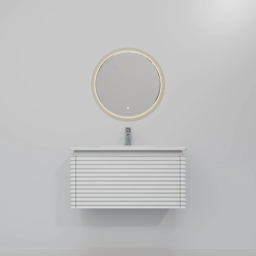 Комплект мебели ArtDecco Jacqueline 80 AJC08W34S1MF белый Комплект мебели ArtDecco Jacqueline 80 AJC08W34S1MF белый